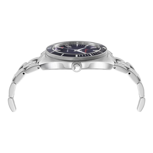 Ferragamo Sale Mens Strap Steel Watch w/ Full Box NEW - Picture 2 of 4